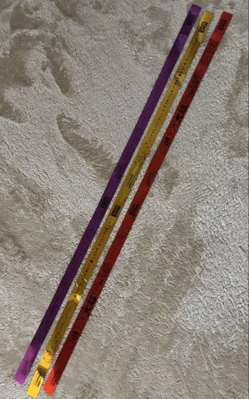 FRUITS ZIPPER 은테이프 3세트