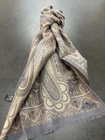 ETRO 페이즐리 무늬 스카프 스톨