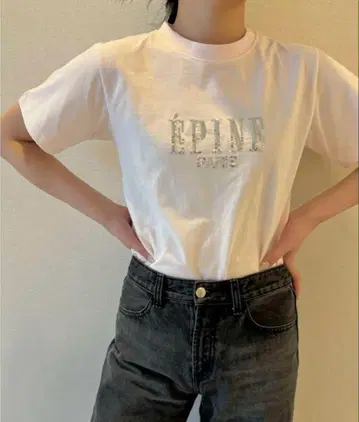 EPINE PARIS spangle tee 핑크