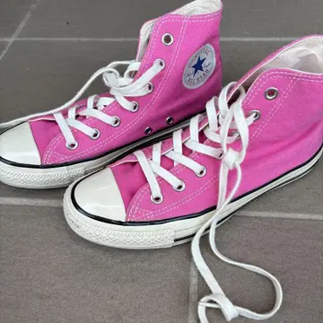 CONVERSE ALL STAR 스니커즈 핑크 하이컷