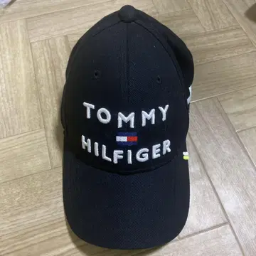 WT164 TOMMY HILFIGER 캡 블랙 구제 의류