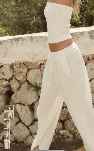 새상품 ZARA 벌룬 니트 팬츠 8/7까지