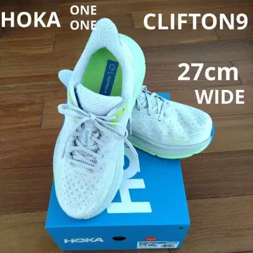 HOKA ONE ONE CLIFTON 9 WIDE 27cm