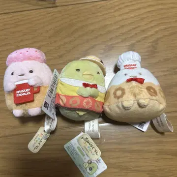 미스터 도넛 봉제 인형 세트