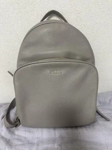 FURLA 그레이 가죽 백팩