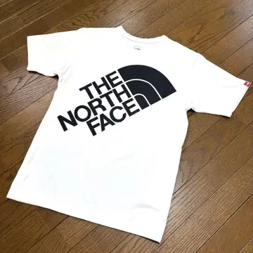 THE NORTH FACE 로고 티셔츠 화이트