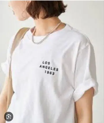 Champion x SLOBE IENA 별주 로고 티셔츠 콜라보
