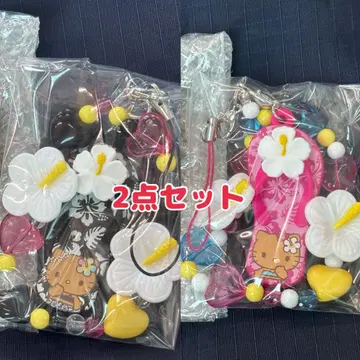 산리오 토코나츠 바케이션 시크릿 스트랩 키티 2세트