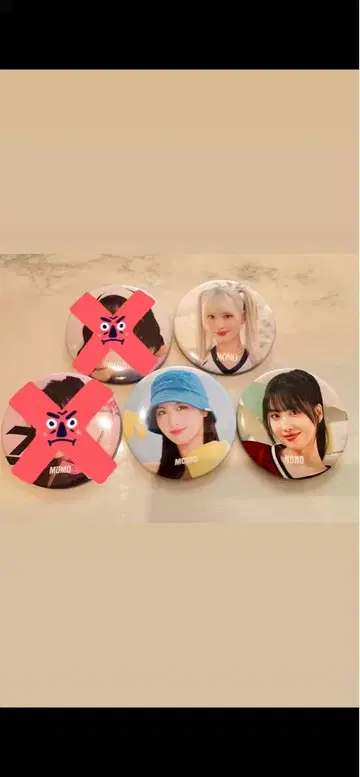 TWICE 모모 MOMO 캔배지