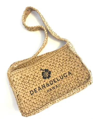 DEAN & DELUCA 라피아 백 하와이 카카아코 한정판