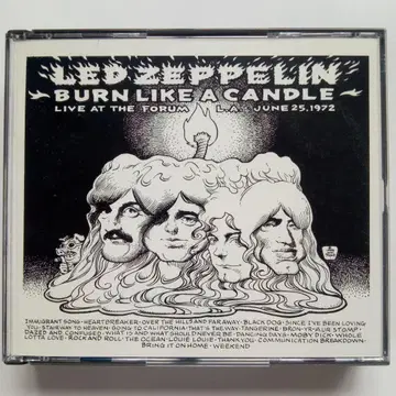 LED ZEPPELIN / BURN LIKE A CANDLE (3CD)