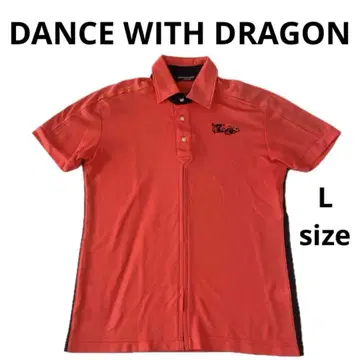 DANCE WITH DRAGON 댄스 위드 드래곤 골프 셔츠 3 (L)