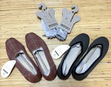 카루리라 슈즈 24.5~25cm 2켤레 미사용 새상품