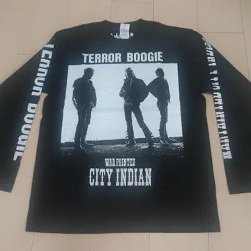 CITY INDIAN TERROR BOOGIE 롱 슬리브 T셔츠