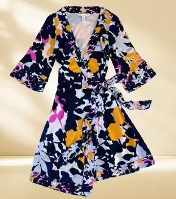 DIANE von FURSTENBERG 랩 원피스 사이즈 6