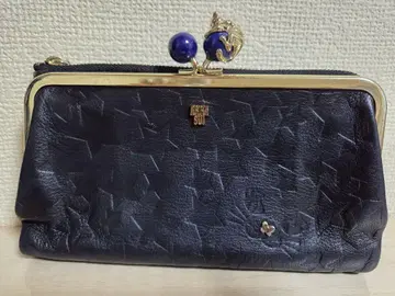 ANNA SUI 고양이 가마구치 장지갑