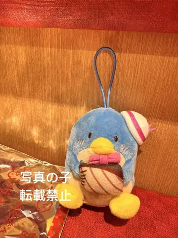 스시로 햅삐단부이 콜라보 마스코트 햇볕에 탄 버전 턱시도샘