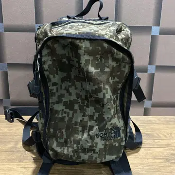 THE NORTH FACE 백팩 카모플라쥬 그린