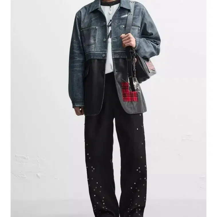 ジャケット・アウター Andersson Bell Wool Shirt Jacket Zara Andersson Bell Denim Combination Jumper M on Bunjang