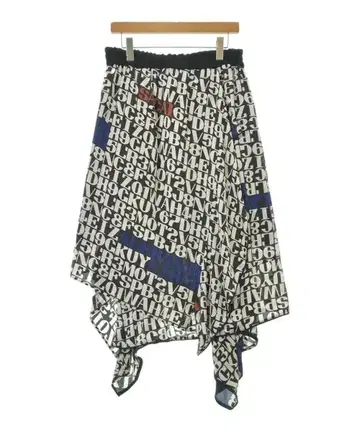 sacai 롱 맥시 스커트 여성용
