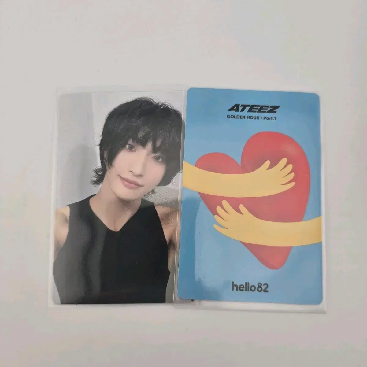 【匿名配送】ATEEZ US限定トレカ　HUG ver. サン ATEEZ ANITEEZ in TREASURE トレカ サン - メルカリ