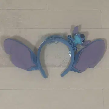 스티치 귀 머리띠 봉제 인형 포함