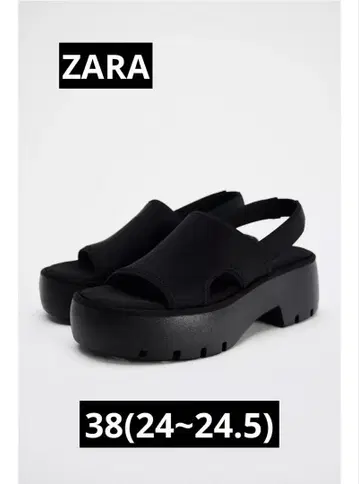ZARA 오프닝 플랫폼 샌들
