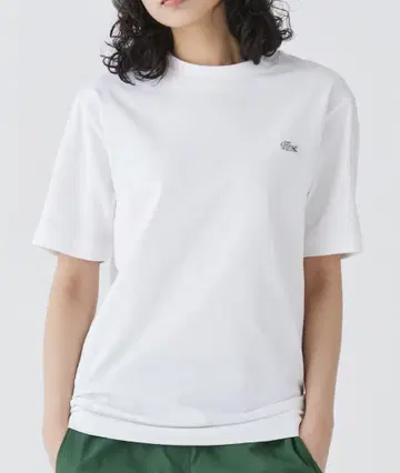 LACOSTE 라코스테 흰색 악어 T셔츠