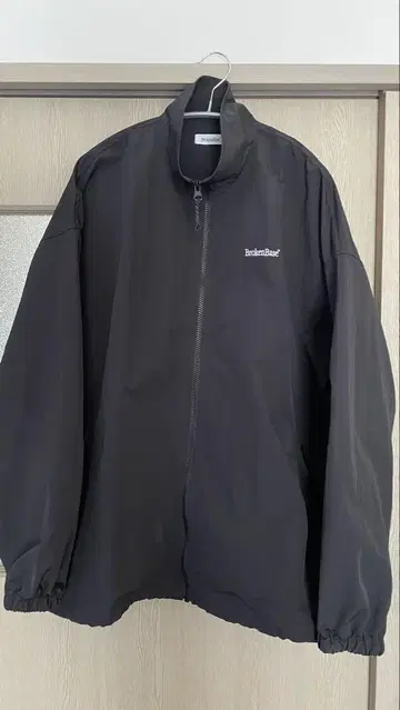 BrokenBase 블랙 나일론 재킷 M