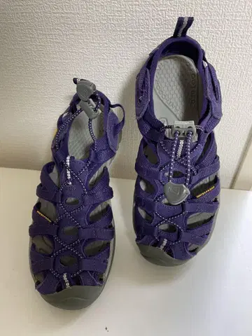 KEEN 스포츠 샌들 퍼플 24cm