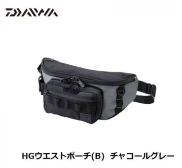 다이와 (Daiwa) HG 웨스트 파우치 (B) 차콜 그레이