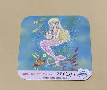 이케노 코이 두근두근 투나잇 리본 콜라보 카페 코스터