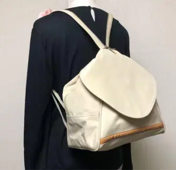 베이지 백팩 핸드백