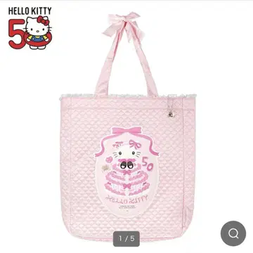 헬로키티 토트백 50주년 기념 상품