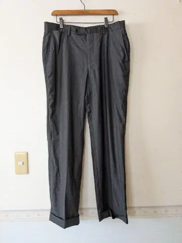 일본제 GSCollection 울 100% 남성 바지 글로벌 컴퍼니