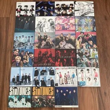 SixTONES 싱글 초회판 CD+DVD 23개 세트