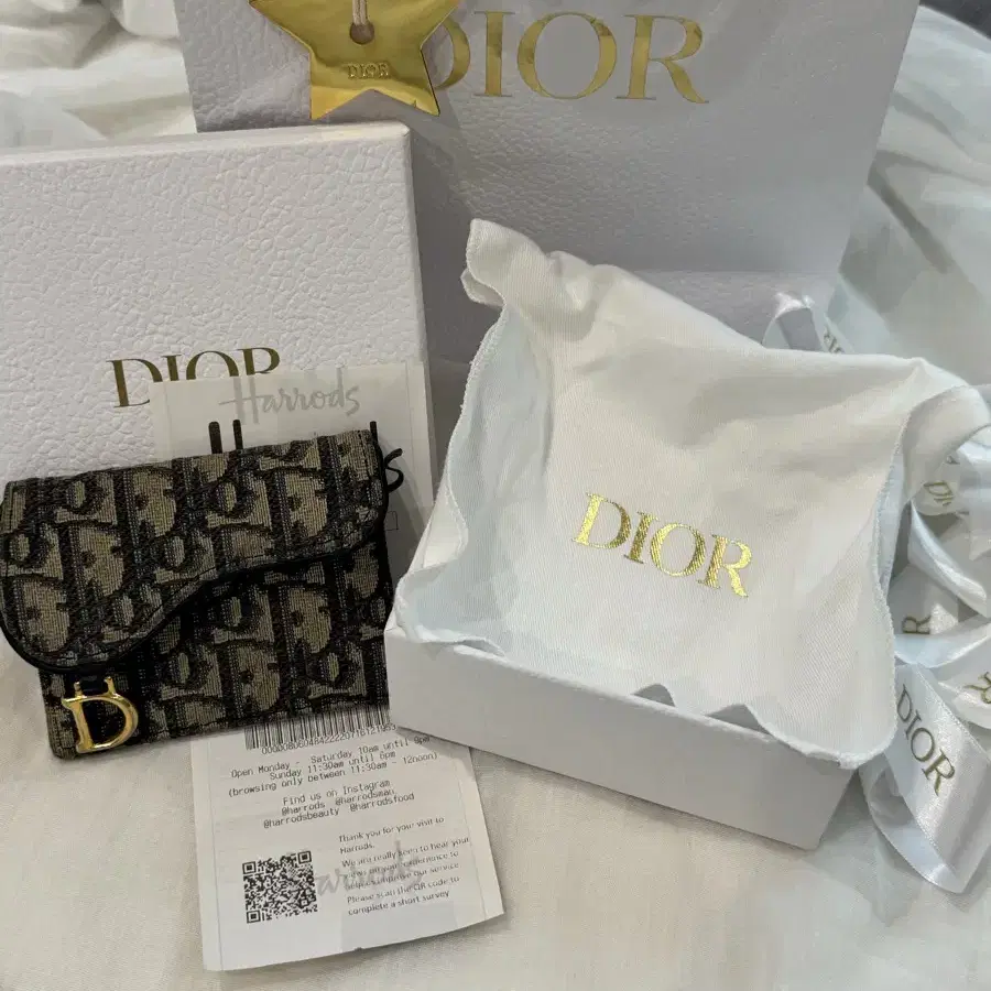 正規品★DIOR Dior Caro グリシーヌ Medium Dior Caro Bag Gray Supple Cannage Calfskin | DIOR