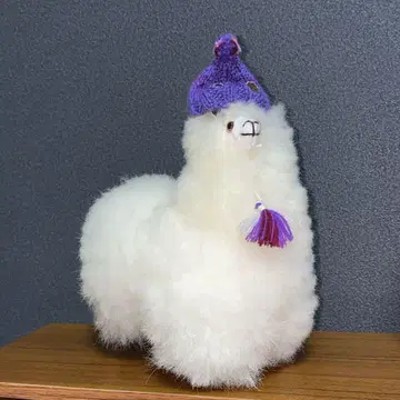 알파카 봉제 인형 페루 천연