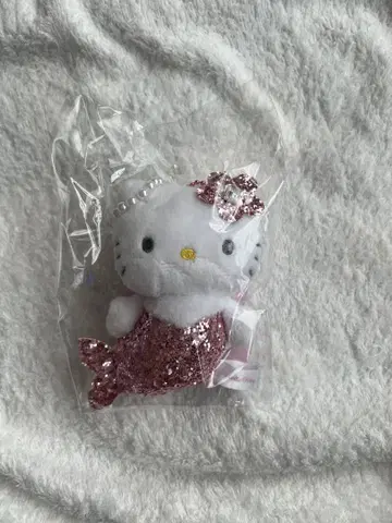 헬로키티 인어 키링 핑크