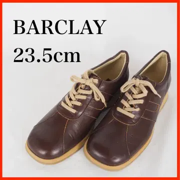 BARCLAY*새상품급*스니커즈*23.5cm*브라운*O4914