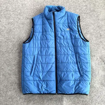 DISCUS ATHLETIC XL 퀼팅 다운 베스트 파랑