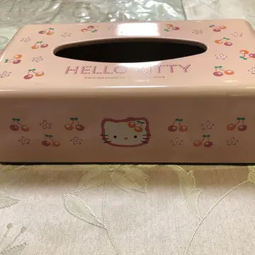 키티 체리 티슈 박스 1998