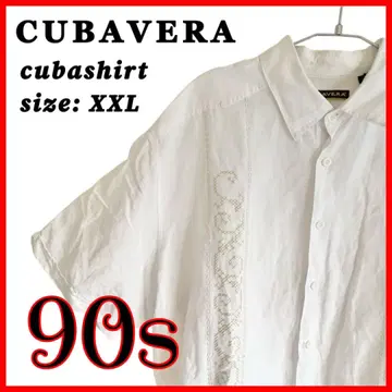 90s CUBAVERA 쿠바셔츠 사이즈XXL