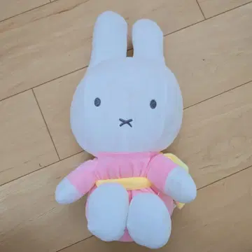 미피 봉제 인형 지퍼 부착
