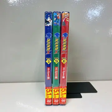 소닉X DVD 미개봉 데드스탁 1-3권 Hi-Spec판