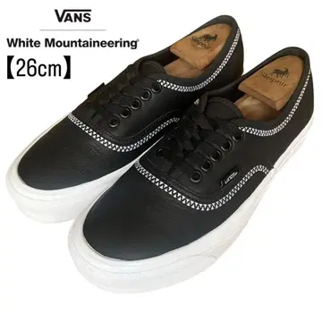 컨디션 최상 VANS x 화이트 마운티니어링 26 어센틱 애너하임