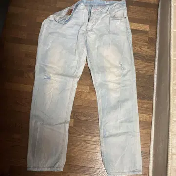 NAVY JEANS 라이트 블루 데님 팬츠