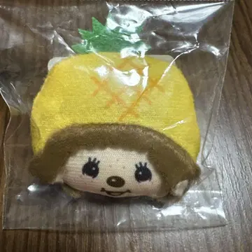 [오키나와 한정] 몬치치 페이스 마그넷 파인애플 Monchhichi