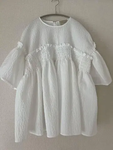 유나이티드 애로우즈 셔링 블라우스