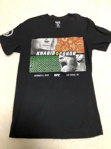 ufc Khabib vs conor 2018 T셔츠 M 종합격투기